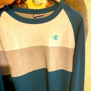 Turquoise Champion Sweater